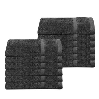 Bath Towel Grey 70cm x 130cm 400gsm