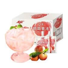 Aji Fruit Jelly Peach 150g x 6