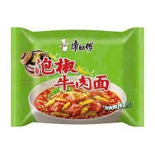 KSF Pickled Chilli Beef Noodle 康师傅-泡椒牛肉麵 103g