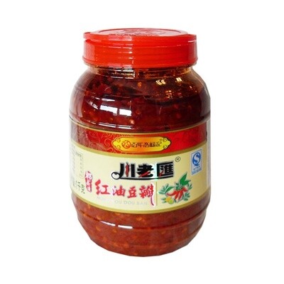 CLH Broad Bean Paste Hot 川老汇红油豆瓣 500g