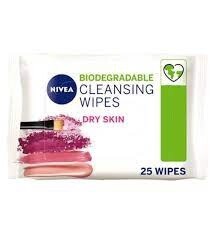 Nivea Bio Wipes Dry Skin