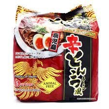 Higashi Foods Spicy Tonkotsufu Kagoshima Ramen 5x78g