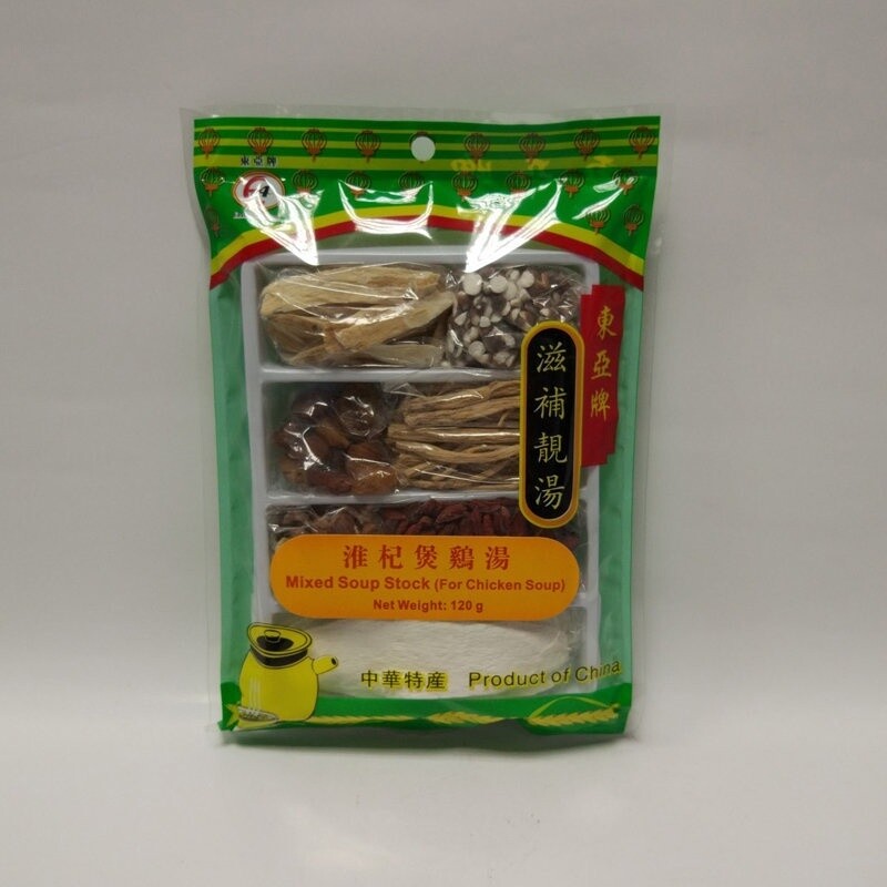 EA Mixed Soup Stock for Chicken Soup 东亚淮杞煲鸡汤 120g