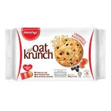 Mc Oat Krunch Strawberry Blackcurrant 208g