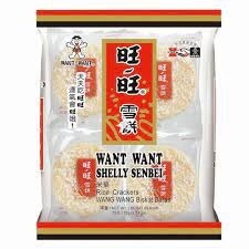 Want Want Shelly Senbei Rice Crackers 旺旺雪饼 112g