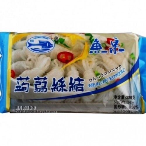 YQ konjac vermicelli 鱼泉魔芋丝结  380g