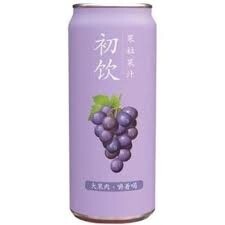 CY Fruit Drink -Grape 初飲果汁飲品-葡萄汁味 500ml