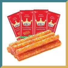 MLWZ Spicy Gluten Strip 麻辣王子辣条  18g