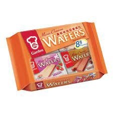 Garden Mini Cream Wafers - Assorted 272g (8pcs) box