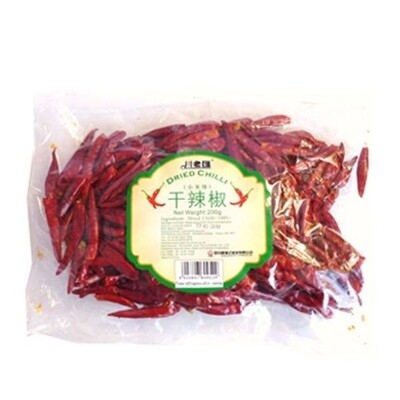 CLH Dried Chilli (Long) 川老汇干小米椒 200g