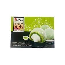 Daifuku Mochi Rice Cake Creamy Green Tea 210g