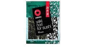 Obento Yaki Nori Sushi 10 Sheets