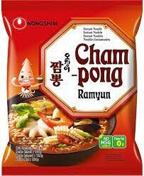 Nongshim Champong Ramyun Noodle 农心海鲜拉面 124g