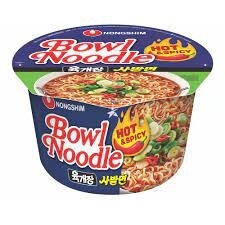 Nongshim Hot&amp;Spicy(Yukgaejang) Bowl 农心麻辣拉面碗装 100G