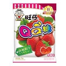 WW QQ Gummies - Strawberry 旺仔QQ糖-草莓味 70g