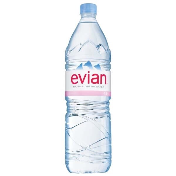 Evian Natural Spring Water 1.5L
