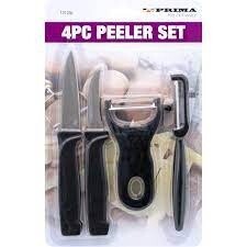 Prima Knife &amp; Peeler 4 pcs