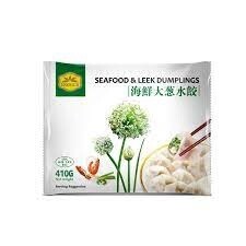 Hong&#39;s Mixed Seafood Leeks Dumplings 410g