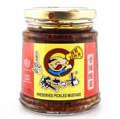 FSG Pickled Mustard 饭扫光香辣酸菜 280g