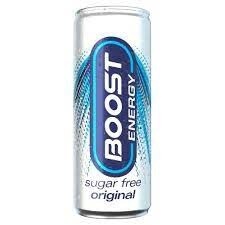 Boost Energy Sugar Free 250ml