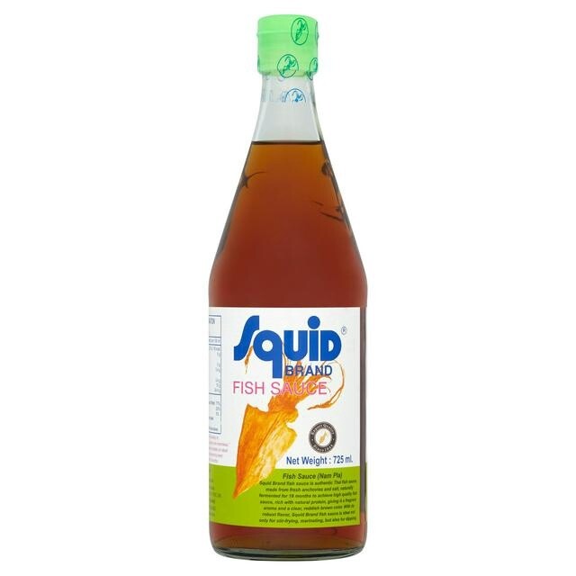 Squid Brand Fish Sauce 鱿鱼标鱼露 725ml