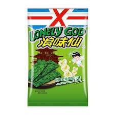 Want Want Lonely God Cracker Seaweed 70g