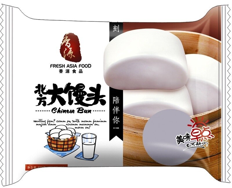 Fresh Asia  Chinese Buns 香源北方大馒头  480g