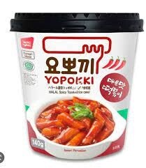 YP Spicy Yopokki Cup (Halal) 辣炒年糕杯 140G