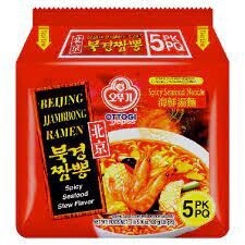 Ottogi Beijing Champong Ramen 120g x 5 Packs