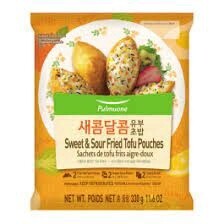 Pulmuone Sweet Sour Fried Tofu Pouches 330g