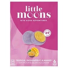 Little Moons Vegan Tropical Fruit Ice Cream 小月亮熱帶水果 6 x 32g