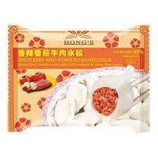 Hong&#39;s Spicy Beef Tomatoes Dumplings 410g