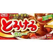 S&amp;B Torokeru Curry Sweet 180g