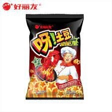 Orion Potato Sticks - Spicy Crawfish 好丽友呀土豆-麻辣小龙虾味 70g