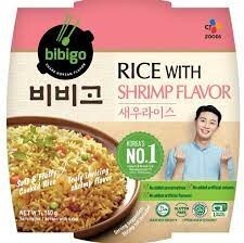 CJ Bibigo Cooked Rice with  Shrimp  160G