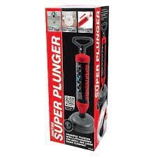 Dekton Super Drain Sink &amp; Toilet Plunger