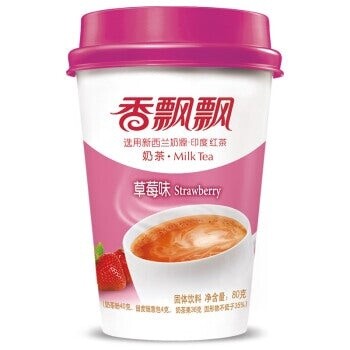 XPP Milk Tea Strawberry 香飄飄奶茶-草莓 80g