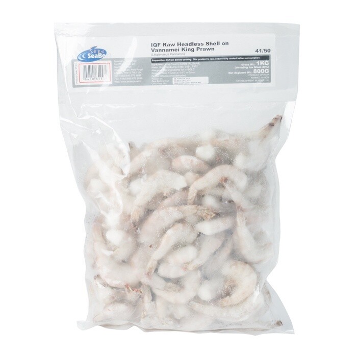 WB HLSO Headless with shell Prawn 蝦-無頭帶殼 800g