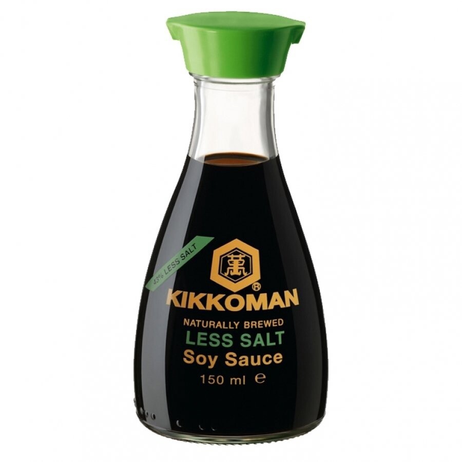 Kikkoman Less Salt Soy Sauce 150ml