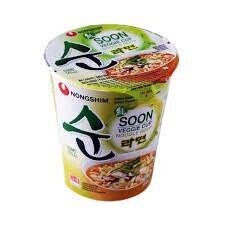 Nongshim Soon Veggie Ramyun(Cup) 农心蔬菜杯面 67G
