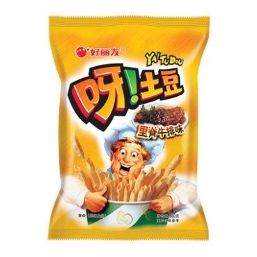 Orion Potato Sticks - Steak 好丽友呀土豆-里脊牛排 70g