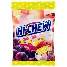 Morinaga Hi-Chew grape peach lychee 嗨啾特选水果110g