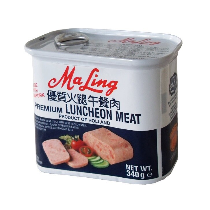 Ma Ling Luncheon Meat (Square) 梅林午餐肉 340g