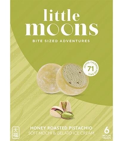 Little Moons Honey Roasted Pistachio Ice Cream 小月亮開心果 6 x 32g