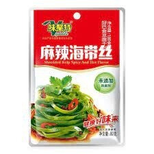 WJT Shredded Kelp Spicy &amp; Hot Flv 味聚特 麻辣海带絲 80g