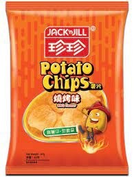 J&amp;J Potato Chips - BBQ Flavour 60g