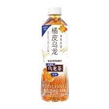 Suntory Orange Peel Oolong Tea 三得利橘皮无糖乌龙 500ml