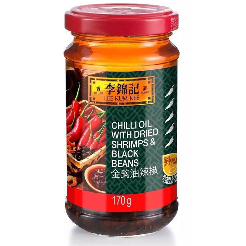 LKK Chilli Oil with Dried Shrimps & Black Beans 170g