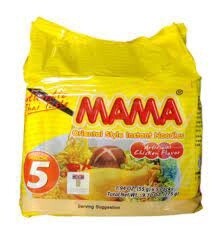 Mama Instant Noodle Chicken 55g x 5