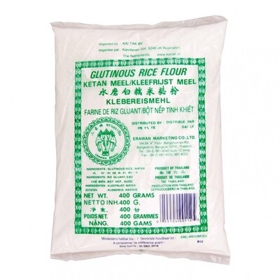 Erawan Glutinous Rice Flour 三象水磨白糯米粉 400g